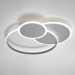 Plafoniere Moderne-Vivida International Plafoniera led eclipse vivida bianca 60w 3000k 4000k