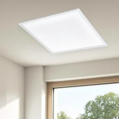 Plafoniere Moderne-Eglo Plafoniera led 4000k da incasso salobrena