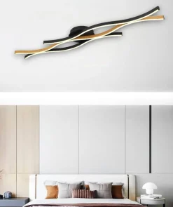 Plafoniere Moderne-Selezionato da Mazzolaluce Plafoniera led 3000k dal design nordico