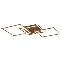 Plafoniere Moderne-Selezionato da Mazzolaluce Plafoniera led 3000k da soggiorno quadrati orientabili