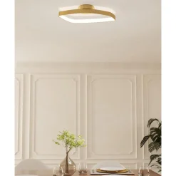 Plafoniere Moderne-Eglo Plafoniera led 3000k design moderna fascia oro vallerosa