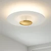 Plafoniere Moderne-Linea Light Plafoniera led 3000k design tondo horizon oro
