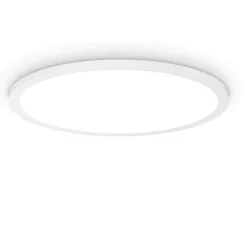 Plafoniere Moderne-Ideal Lux Plafoniera led 4000k fly slim pl d45 rotonda
