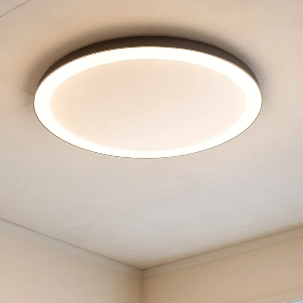 Plafoniere Moderne-Vivida International Plafoniera led 3000k 4000k dimmerabile ovale vivida lifering-o