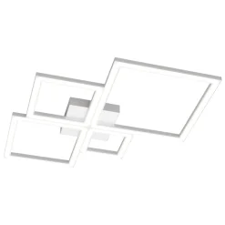Plafoniere Moderne-Top Light Plafoniera led 3000k 4000k quadrata bianca per soggiorno