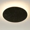 Plafoniere Moderne-Linea Light Plafoniera led 3000k gemini nera tonda