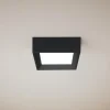 Plafoniere Moderne-Linea Light Plafoniera led 3000k nera tara mini