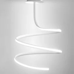 Plafoniere Moderne-Vivida International Plafoniera led 3000k originale dimmerabile vivida ribbon