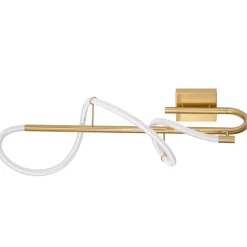 Plafoniere Moderne-Selezionato da Mazzolaluce Plafoniera led 3000k per camera da letto design con tubo silicone