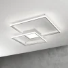 Plafoniere Moderne-Ondaluce Plafoniera led 3000k pl dowel gr grigio design