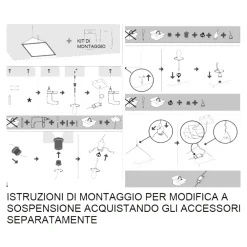 Plafoniere Moderne-Eglo Plafoniera led 4000k quadrata salobrena