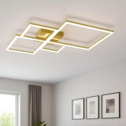 Plafoniere Moderne-Top Light Plafoniera led 4000k quadrata toplight four squares