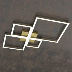 Plafoniere Moderne-Top Light Plafoniera led 4000k quadrata toplight four squares
