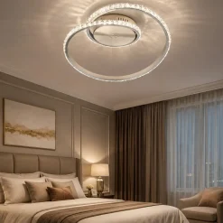 Plafoniere Moderne-Selezionato da Mazzolaluce Plafoniera led 3000k rgb dimmerabile con telecomando per camera da letto