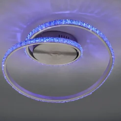 Plafoniere Moderne-Selezionato da Mazzolaluce Plafoniera led 3000k rgb dimmerabile con telecomando per camera da letto