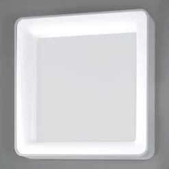 Plafoniere Moderne-Vivida International Plafoniera 80 led quadrata 80w 3000k 4000k vivida inner s