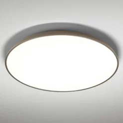Plafoniere Moderne-Vivida International Plafoniera led rotonda sabbia 80w 3000k 4000k vivida pinco