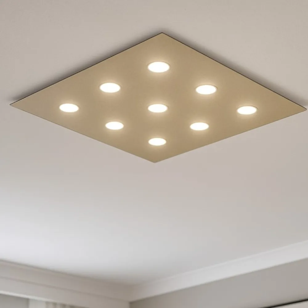 Plafoniere Moderne-Top Light Plafoniera led sabbia toplight design moderna