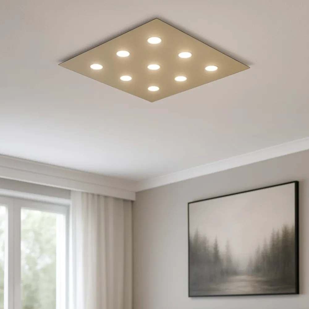 Plafoniere Moderne-Top Light Plafoniera led sabbia toplight design moderna