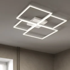 Plafoniere Moderne-Top Light Plafoniera led 88w bianca 3000k 4000k