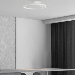 Plafoniere Moderne-Vivida International Plafoniera led 44w bianca 3000k 4000k vivida meridiana moderna