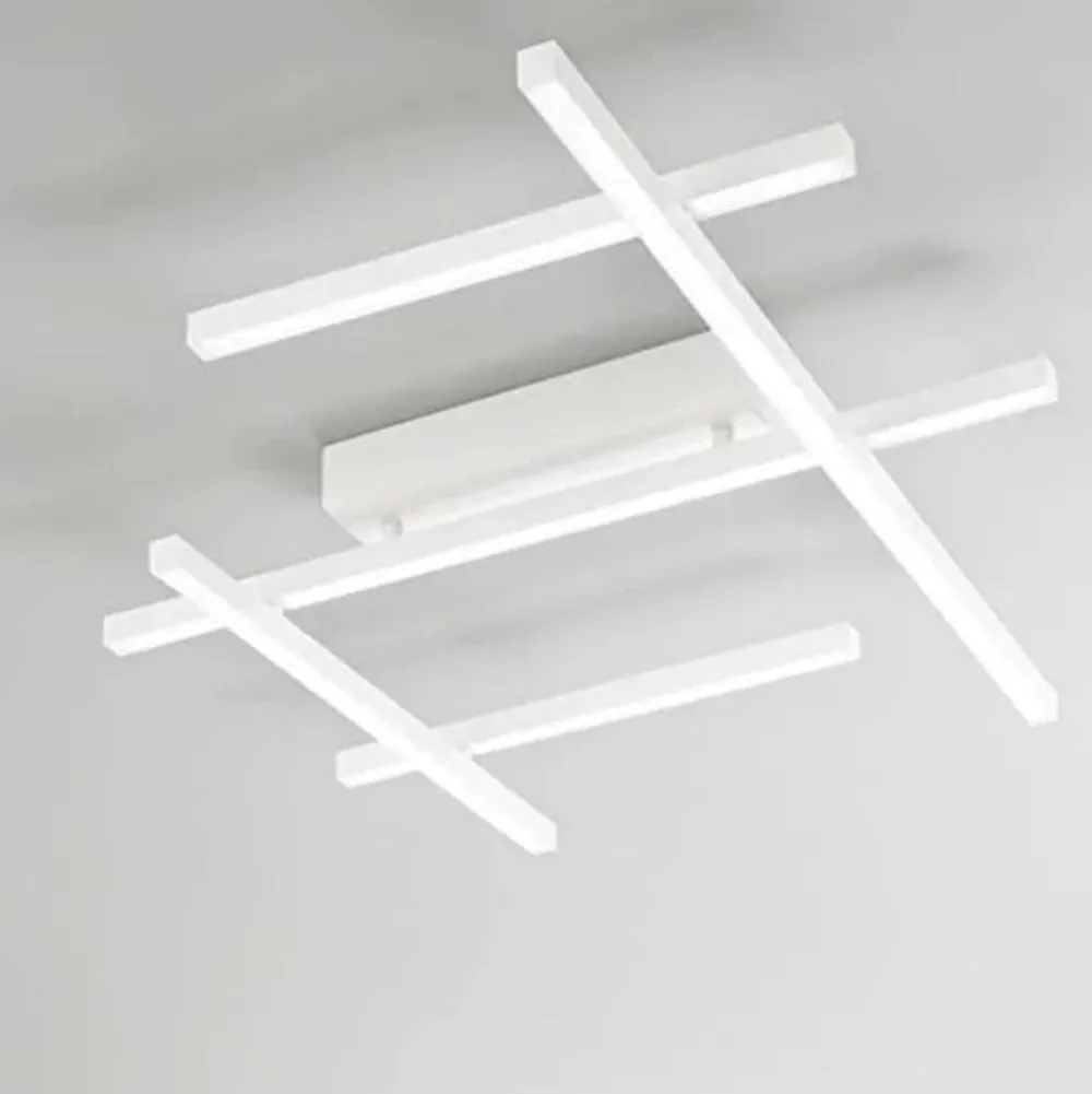 Plafoniere Moderne-Perenz Illuminazione Plafoniera led 50w cct net bianca perenz design moderna