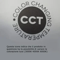 Plafoniere Moderne-Perenz Illuminazione Plafoniera led 50w cct net bianca perenz design moderna