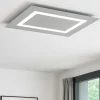 Plafoniere Moderne-Top Light Plafoniera led 91w 70cm grigio design moderno toplight carpet