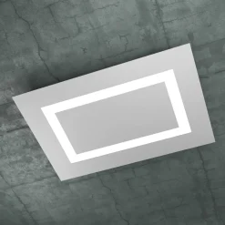 Plafoniere Moderne-Top Light Plafoniera led 91w 70cm grigio design moderno toplight carpet