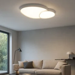 Plafoniere Moderne-Selezionato da Mazzolaluce Plafoniera led 45w da 2700k a 6500k bianca con telecomando