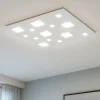 Plafoniere Moderne-IsyLuce Plafoniera led 60w 3000k bianca quadrata extra-large