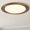 Plafoniere Moderne-Linea Light Plafoniera led 21w 3000k branzo 47 cm crew