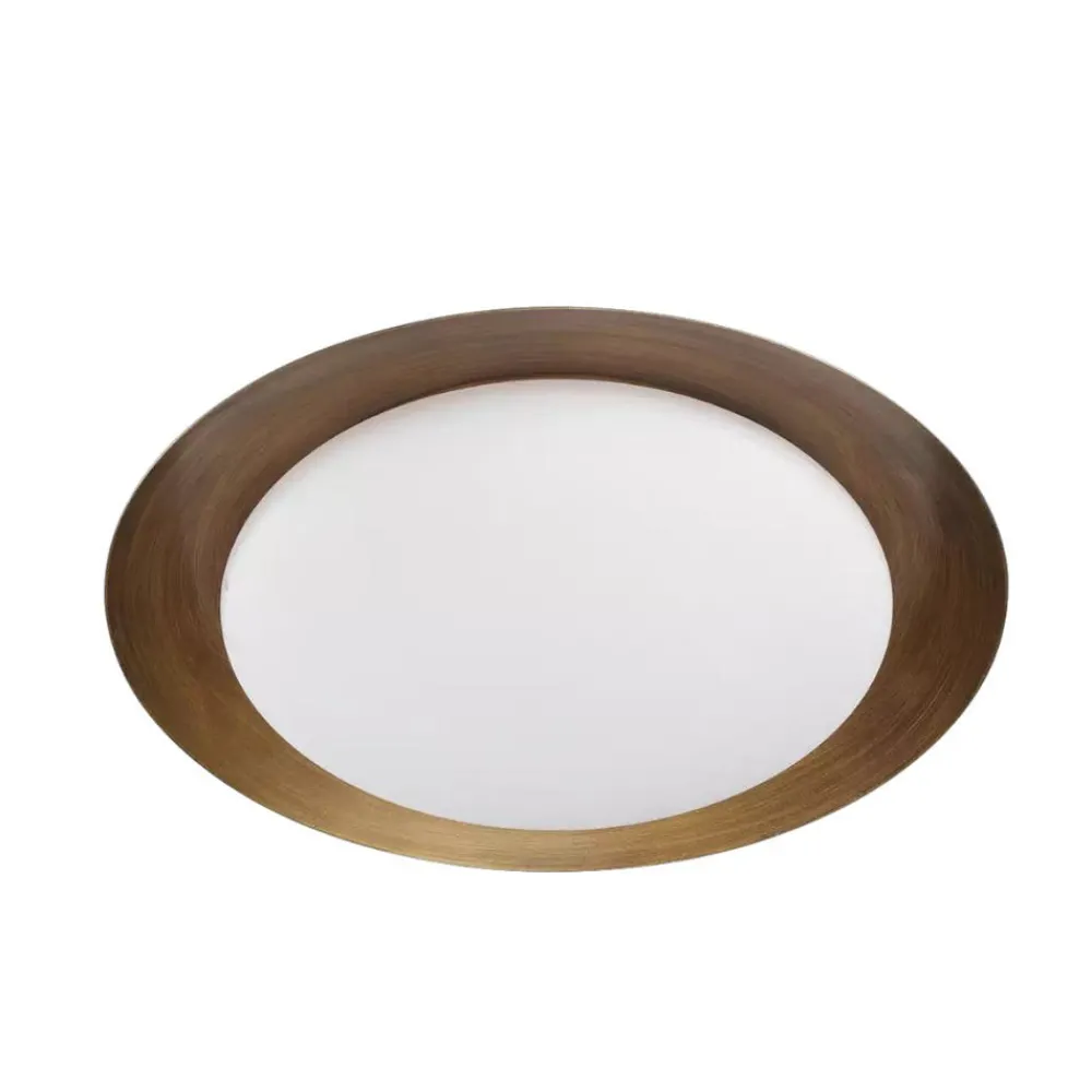 Plafoniere Moderne-Linea Light Plafoniera led 21w 3000k branzo 47 cm crew
