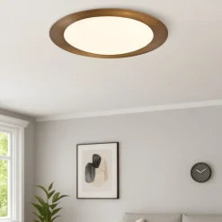 Plafoniere Moderne-Linea Light Plafoniera led 21w 3000k branzo 47 cm crew
