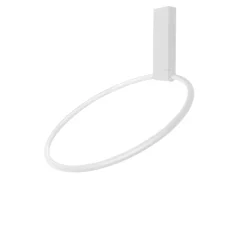 Plafoniere Moderne-Selezionato da Mazzolaluce Plafoniera led 35w 3000k cerchio bianco orientabile