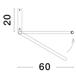 Plafoniere Moderne-Selezionato da Mazzolaluce Plafoniera led 35w 3000k cerchio bianco orientabile