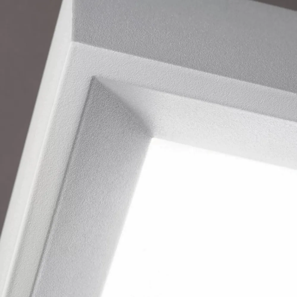 Plafoniere Moderne-Linea Light Plafoniera led 31w 3000k da cucina quadrata bianca tara q