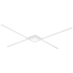 Plafoniere Moderne-Selezionato da Mazzolaluce Plafoniera led 27w 4000k design moderna bianca per soggiorno