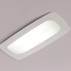 Plafoniere Moderne-Selezionato da Mazzolaluce Plafoniera led 15w 3000k design moderna bianca
