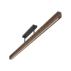 Plafoniere Moderne-Selezionato da Mazzolaluce Plafoniera led 14w 3000k di legno noce per cucina moderna