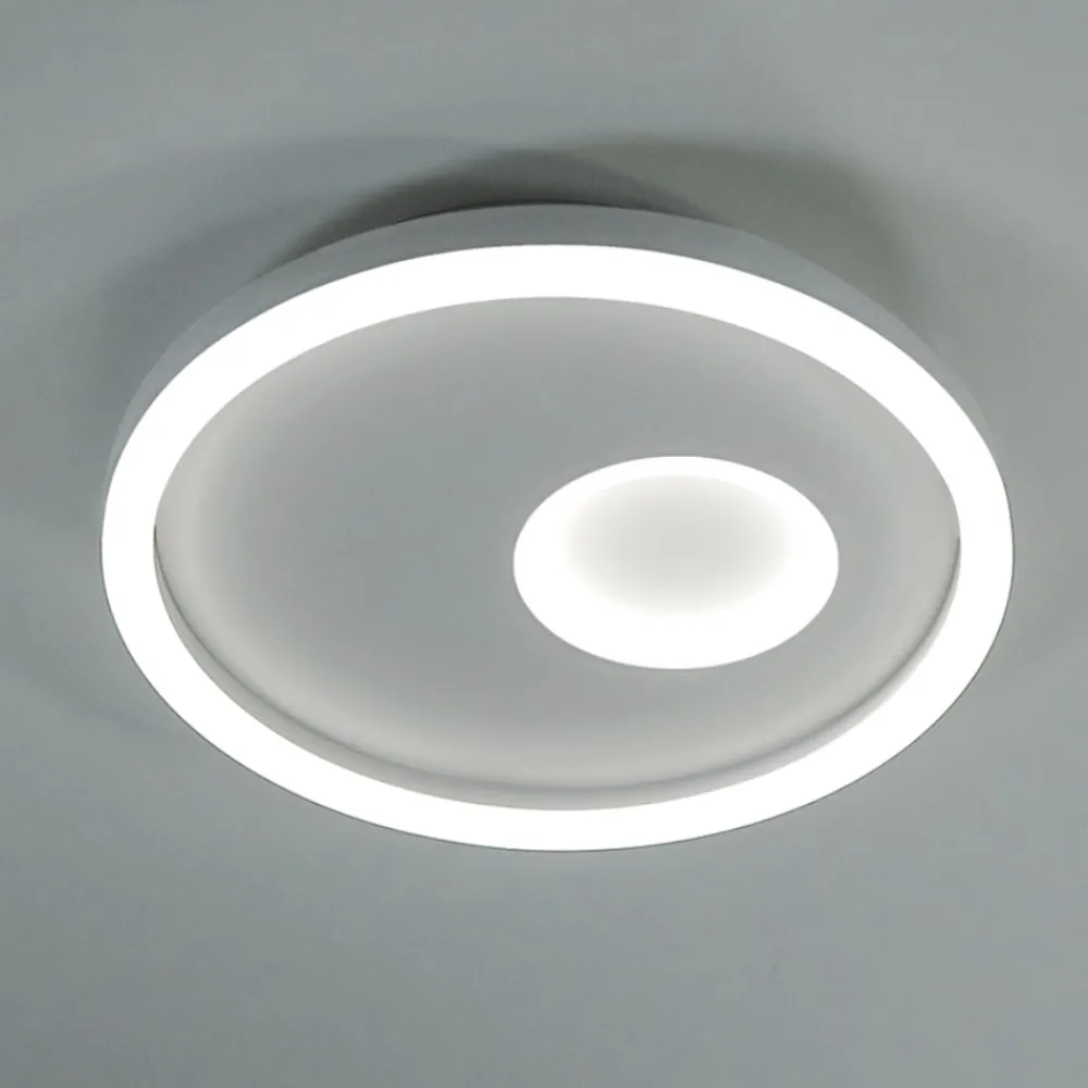 Plafoniere Moderne-Vivida International Plafoniera led 38w 3000k 4000k bianca rotonda vivida cell