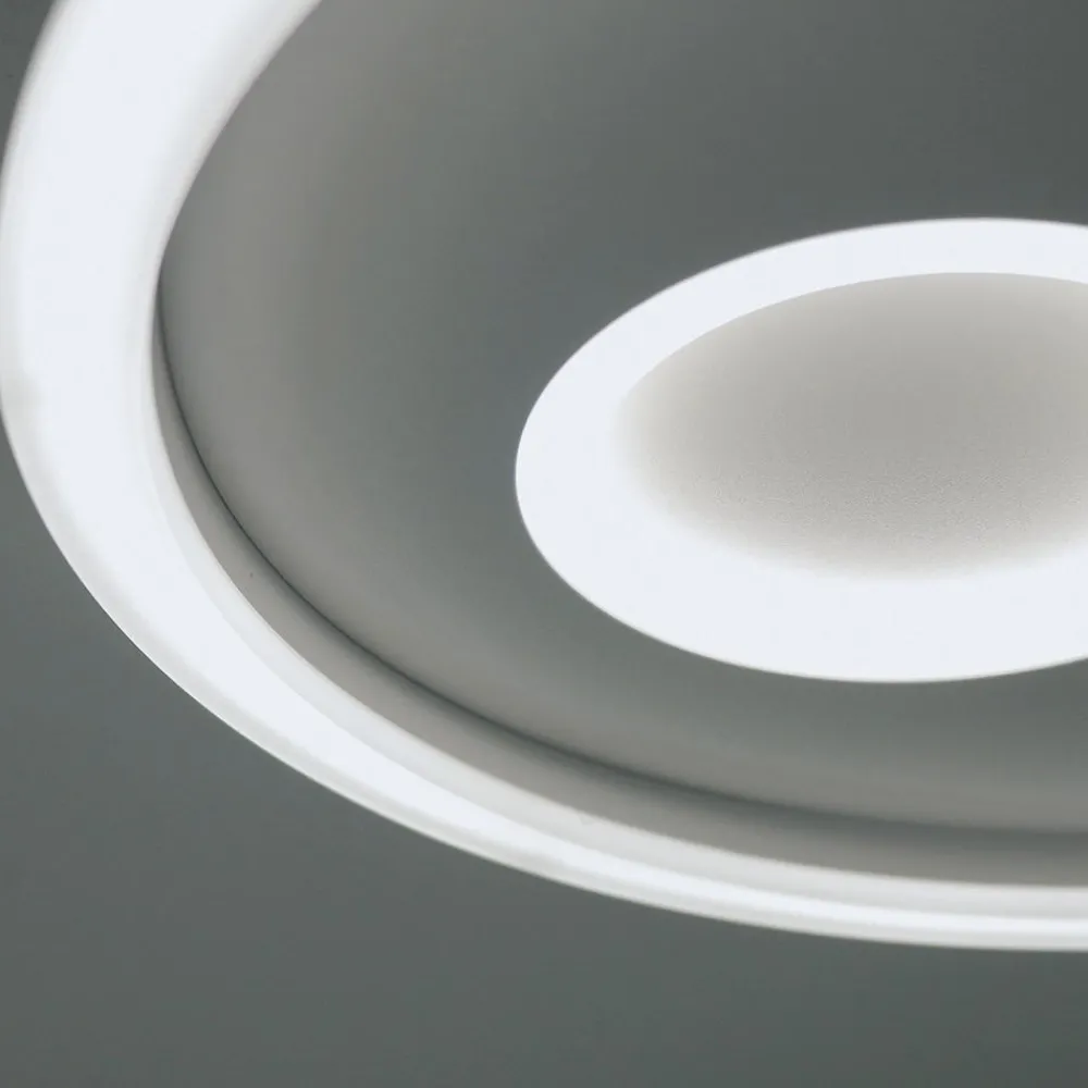 Plafoniere Moderne-Vivida International Plafoniera led 38w 3000k 4000k bianca rotonda vivida cell