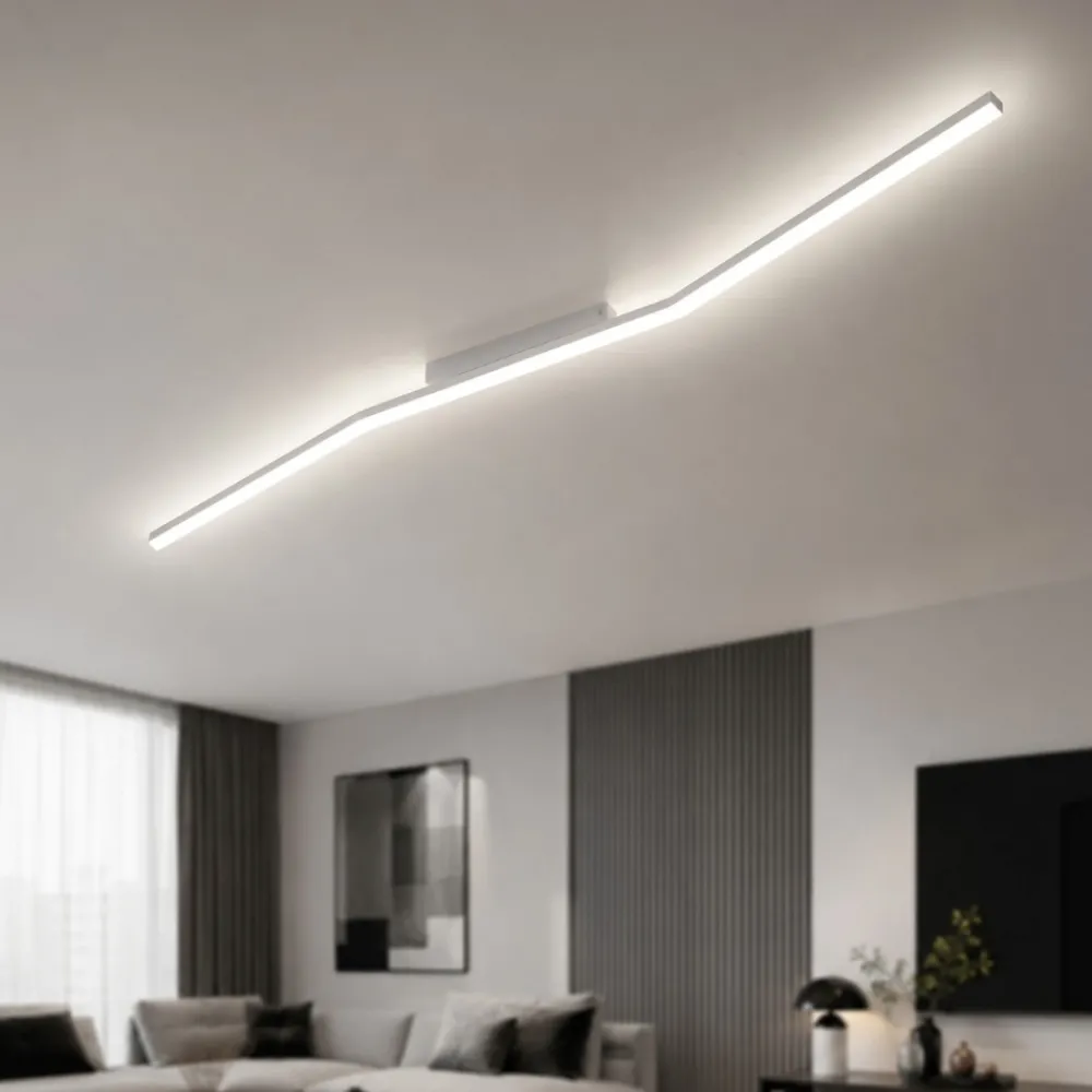 Plafoniere Moderne-Vivida International Plafoniera led 30w 3000k 4000k bianco vivida bow moderna