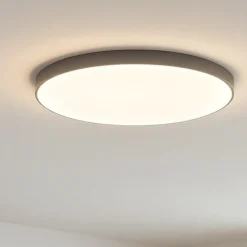 Plafoniere Moderne-Vivida International Plafoniera led 80w 3000k 4000k bronzo ovale vivida lifering-r