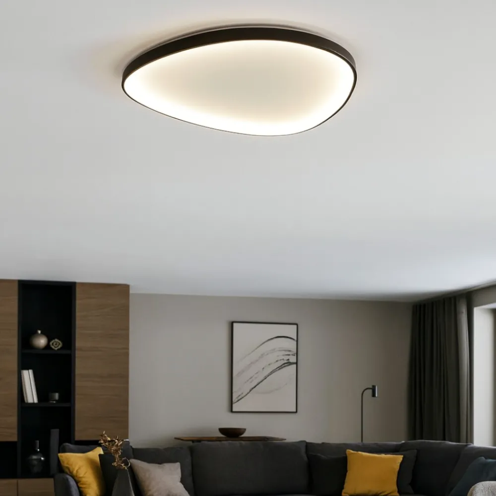 Plafoniere Moderne-Vivida International Plafoniera led 48w 3000k 4000k bronzo per cucina dimmerabile