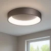 Plafoniere Moderne-Affralux Plafoniera led 35w 3000k 4000k caffe marrone band diodi cct
