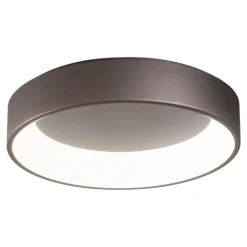 Plafoniere Moderne-Affralux Plafoniera led 35w 3000k 4000k caffe marrone band diodi cct