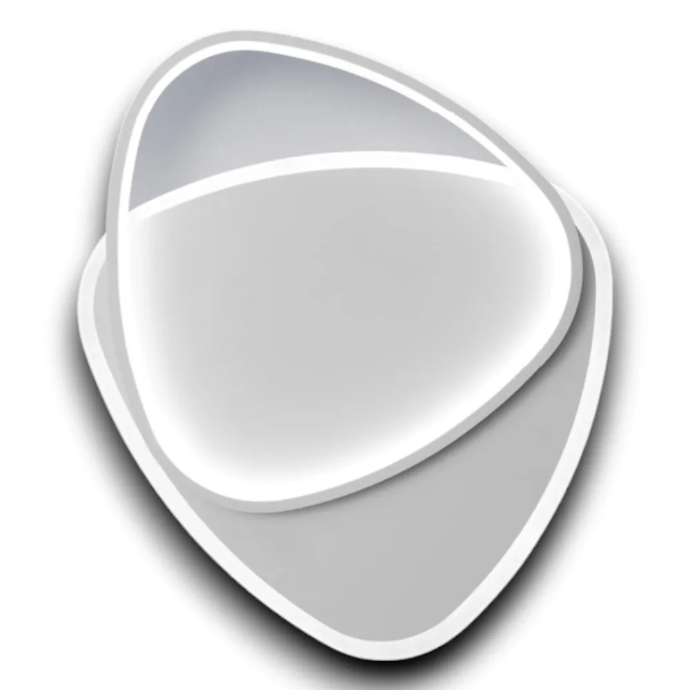 Plafoniere Moderne-Vivida International Plafoniera led 36w 3000k 4000k design moderna bianca vivida ciop