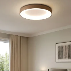 Plafoniere Moderne-Vivida International Plafoniera led 80w 3000k 4000k dimmerabile inner-r sabbia vivida
