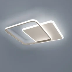 Plafoniere Moderne-Vivida International Plafoniera led 50w 3000k 4000k moderna quadrata sabbia vivida decline